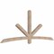 Ekena Millwork Alberta Smooth Timber Gable Bracket, Douglas Fir, 96"W x 40"H x 3 1/2"D x 3 1/2"F, 10/12 Pitch GBW096X40X0404ALB00SDF - alternate 5